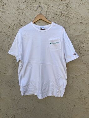 Champion Reverse Weave Shirt 2XL Spellout T-Shirt